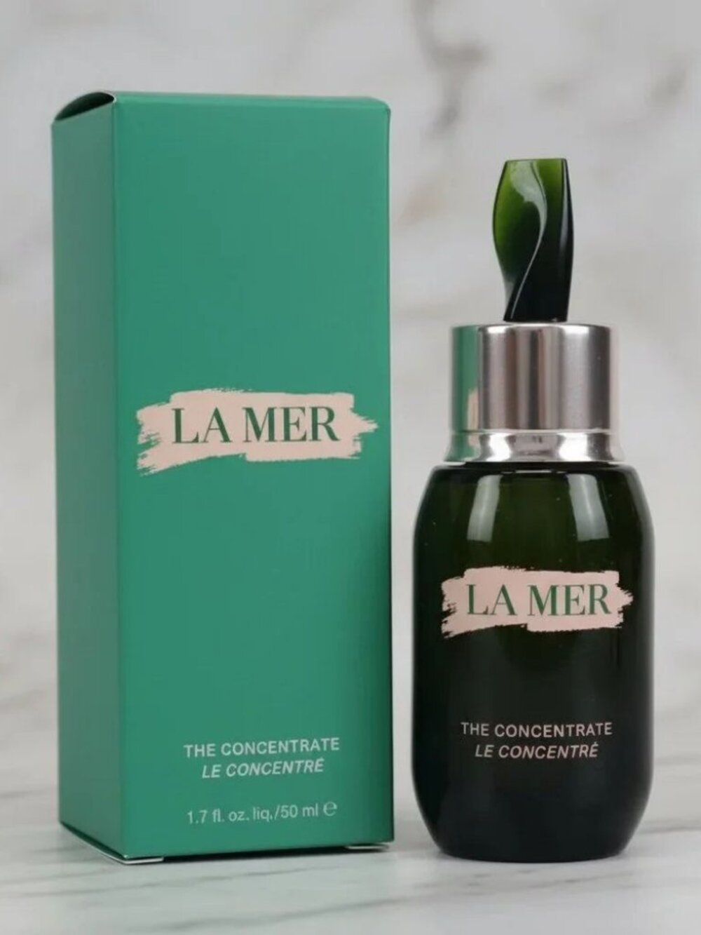 La Mer The Concentrate Serum 1.7 oz / 50ml Luxury Face Treatment Repair Serum